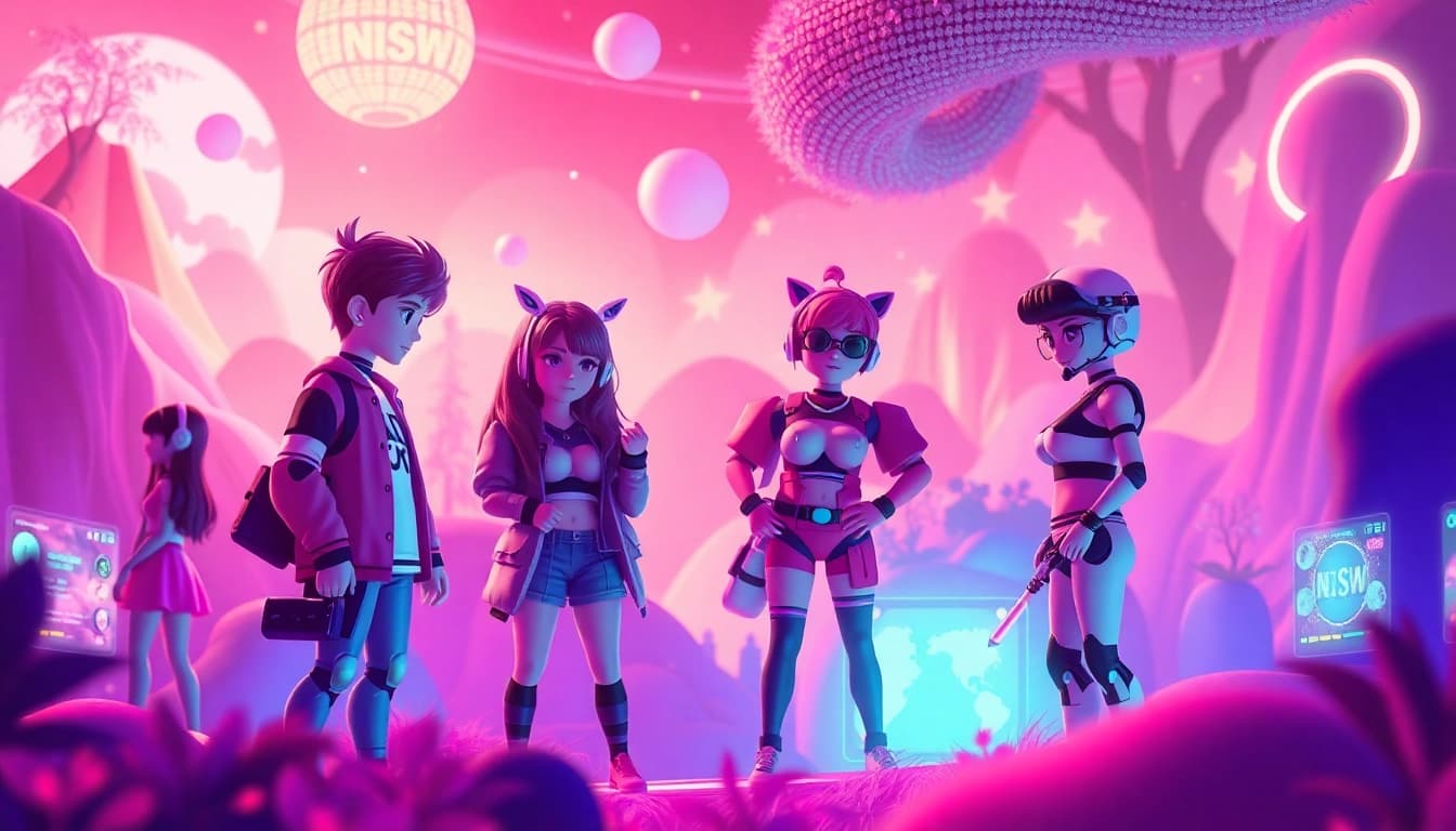Engaging scene of character ai nsfw avatars showcasing customization options and interactions.