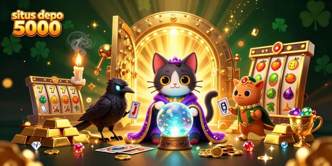 Menangkan hadiah besar di situs depo 5000 dengan permainan slot seru dan jackpot menggiurkan.