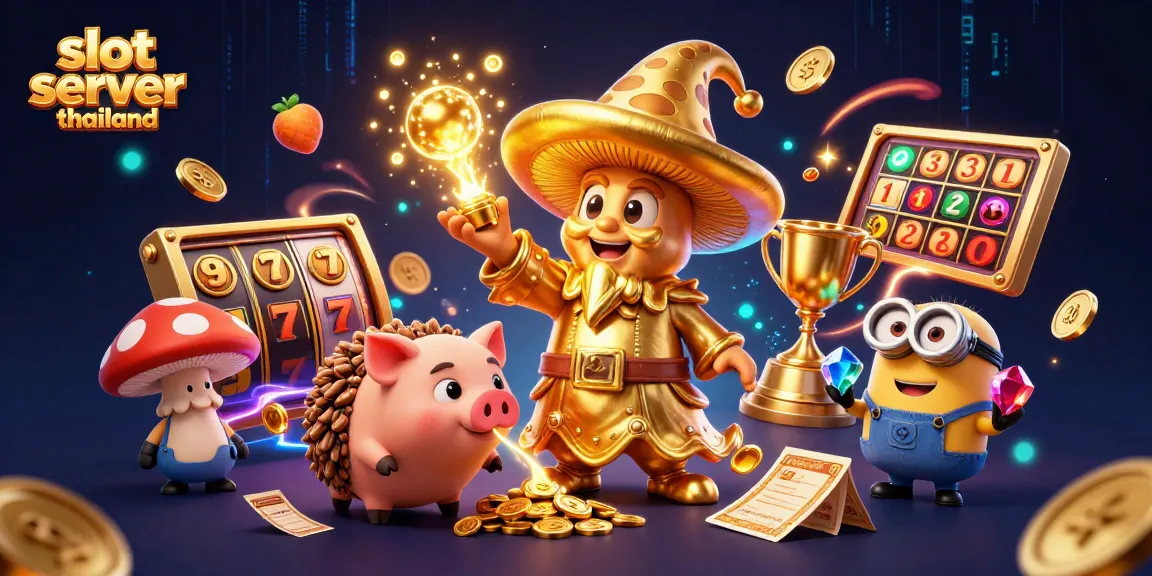 Mainkan slot server thailand yang seru dengan ilustrasi 3D yang menampilkan karakter si penyihir jamur emas dan teman-temannya menemukan harta karun