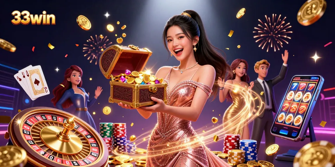 Engage with the exciting world of 33win and experience thrilling casino games overflowing with rewards.
