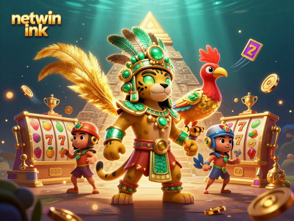 Experience thrilling gameplay with netwin ink as you spin vibrant slot reels!