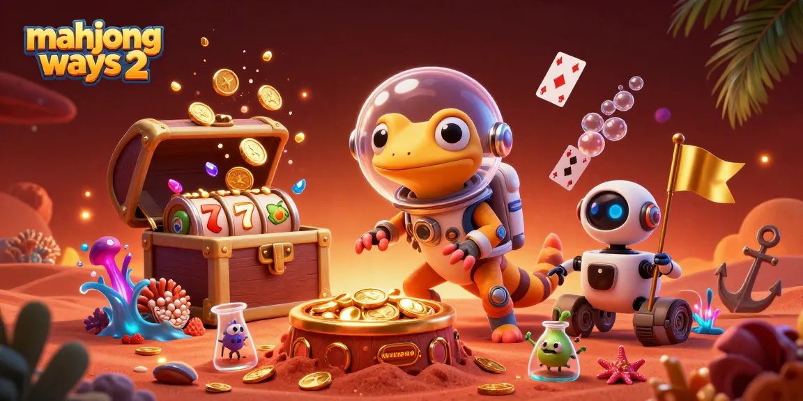Experience thrilling gameplay with Mahjong Ways 2 in a vibrant casino scene loaded with excitement and wins.