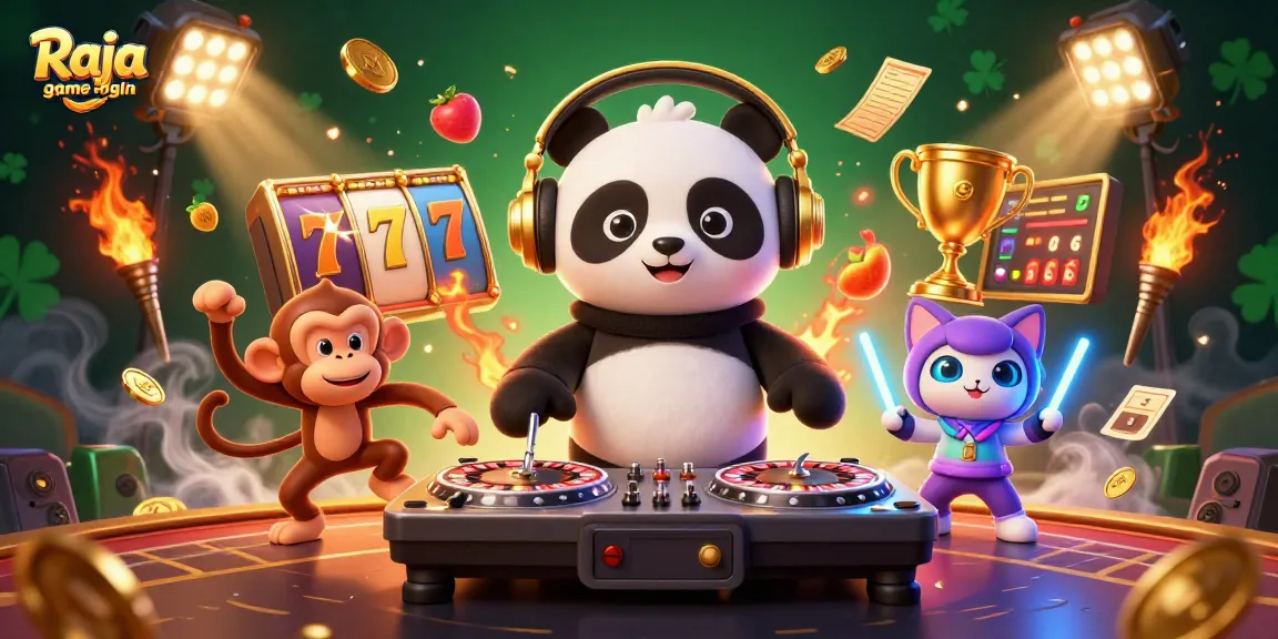 Spin the reels and enjoy exciting gaming adventures with Raja game login on the vibrant online casino platform.