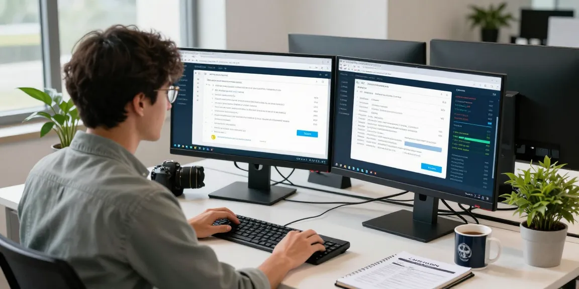 Cybersecurity analysis at https://shs-dome5.com/ showing security alerts on monitors and checklists.