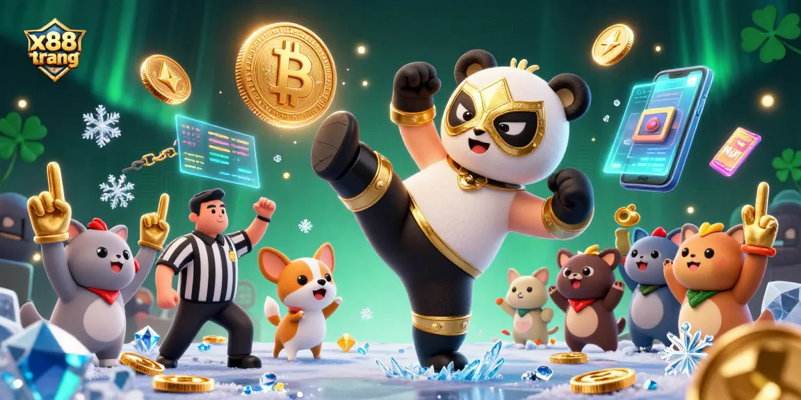 Win big at x88 trang with vibrant 3D scenes of action and digital assets in a casino setting