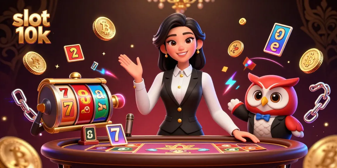 Experience thrilling gameplay with slot 10k as dealers bring luck at the casino.