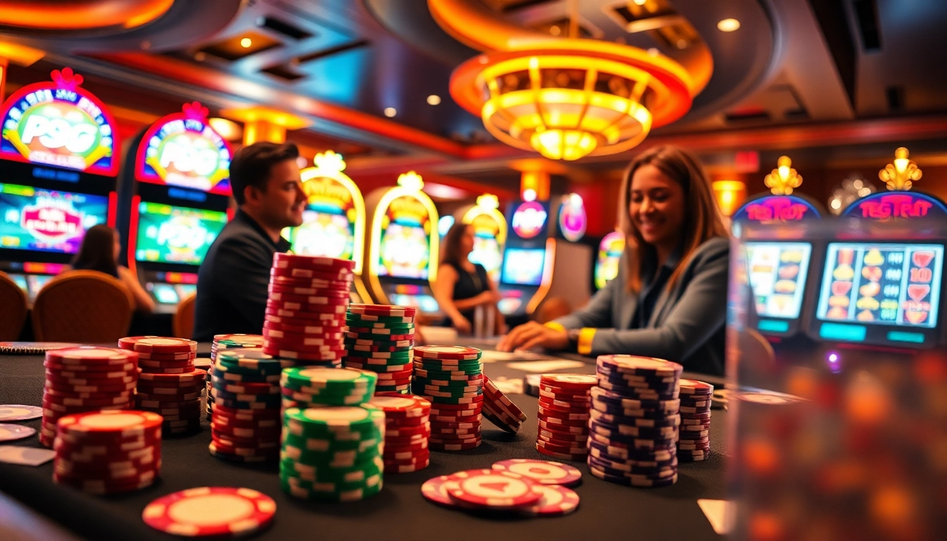 Experience thrilling gameplay in a vibrant casino setting with pg slot demo on display.